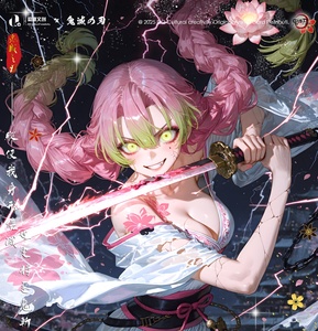 Jeu de cartes à collectionner Demon Slayer, jeu de société, cartes en papier, <span class=keywords><strong>Kimetsu</strong></span> <span class=keywords><strong>No</strong></span> <span class=keywords><strong>Yaiba</strong></span>, cartes rares TCG CCG, boîte de booster, jouets de jeu de table, cadeaux - Product Image 2