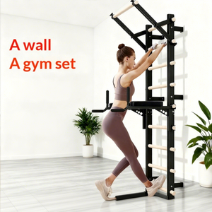 Equipo de Entrenamiento de Rehabilitación para Interiores con Marco de Madera para Mujeres, Prensa de Piernas, Simulador de Escalada, Uso Doméstico, Fitness, Estudio de Danza - Product Image 2