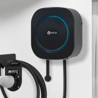 Smart 16A 11KW Wallbox Type 2 Zencar Wmini Station de recharge rapide pour voiture électrique EV IEC61851 APP Chargeur mural Ev