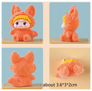 Figuras Coleccionables de Resina de Animales de Jardín: Ovejas, Cocodrilos, Perros, Zorros, Conejos y Elefantes, Accesorios de Decoración de Moda al por Mayor - Product Image 4