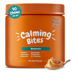 Suplemento Calmante para Perros en Stock: Masticables Suaves con L-Triptófano, Valeriana y L-Teanina para la Ansiedad Canina - Product Image 1
