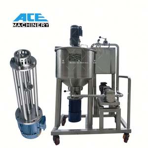 Equipo de Procesamiento de Alimentos de 300L, Mezclador Emulsionante al Vacío, Máquina para Hacer Pasta Cosmética, Mayonesa, Salsas, Manteca de Karité y Crema - Product Image 5