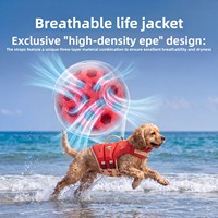 Gilet de sauvetage pour chien à thème dessin animé, flottabilité extra-forte, convient aux races de chiens de petite, moyenne et grande taille, maillot de bain pour chien, vêtements pour animaux de compagnie, tout type