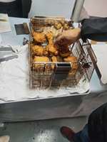 MDXZ-25D poulet à frire machine commerciale électrique 2 réservoir 4 panier friteuse commerciale pour poulet frit