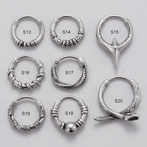 Modello di fusione di <span class=keywords><strong>moda</strong></span> YW orecchini da uomo Piercing in acciaio inox gioielli orecchini - Product Image 2