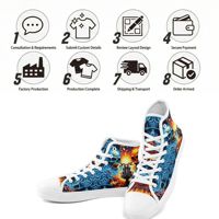 Chaussures personnalisées avec logo d'équipe et nom de groupe, impression à la demande, baskets en toile, OEM ODM, nom personnalisé FN024-26023049-5