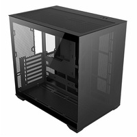 Boîtier PC Gaming AntarcChill OEM Full View en Verre Trempé Double USB3.0 Mid-Tower ATX, Châssis Serveur pour Ordinateur
