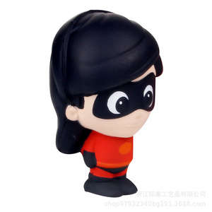 Pu <b>Eye</b> <b>Mask</b> Stress Relief Toy For Girls Casual Style Heat Transfer Printing Four Seasons Use - Product Image 2