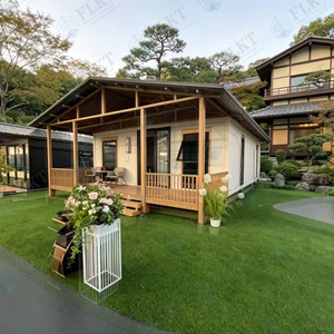 บ้านสำเร็จรูปดีไซน์ทันสมัยพร้อมใช้งาน Flkt Smart Home หรูหรา ตกแต่งครบครัน ขนาด 20 ฟุต 40 ฟุต บ้านคอนเทนเนอร์พับได้ ขยายได้ เคลื่อนย้ายได้ - Product Image 2