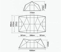 Tente gonflable personnalisée pour mariage, en PVC, économique, pour fêtes en extérieur, à vendre