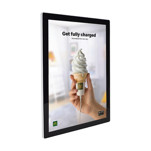Slim A1/A2 Backlight Frame Led Magnetic Light Box Led Magnet Acrylic Menu Board Pricelist Display