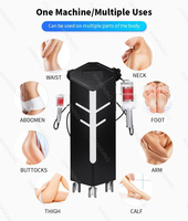 Appareil de massage corporel 4-en-1 à rouleaux internes 1400 tr/min pour la perte de poids, le drainage lymphatique, le massage musculaire, le remodelage du visage et du corps, et l'élimination de la cellulite