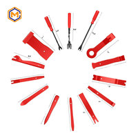 Outils de réparation audio automobile 19 pièces 38 pièces 39 pièces 40 pièces Kit d'outils de démontage de garnitures et de clips automobiles