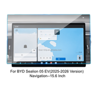 Protection d'écran en verre trempé HD transparent anti-rayures de haute qualité pour navigation automobile BYD Sealion 05 EV 12.8'' 15.6''