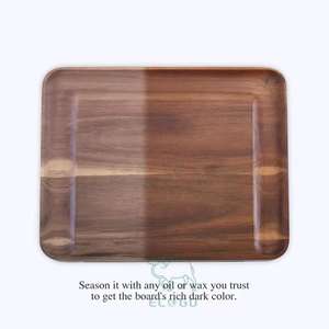 Plateau à fromage en bois d'acacia, ensemble de couteaux en acier inoxydable, plateau de charcuterie, plateau de service, tiroir caché, ensemble de couverts, écologique, durable - Product Image 4