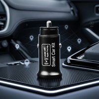 Mini traceur GPS intelligent avec positionnement AGPS, charge double port 2G, en alliage d'aluminium pour appareils iOS, suivi GPS