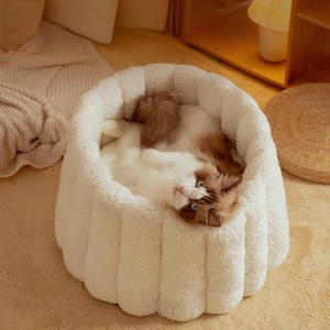 <strong>Cat</strong> Bed for Winter <strong>Warmth</strong>, Providing a Sense of Security for <strong>Cats</strong>. a Multi-<strong>cat</strong> Family Sleeping Bed, Winter <strong>cat</strong> Mattress - Product Image 3