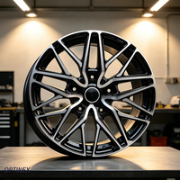 Jantes forgées sur mesure finition usinée 16 17 18 19 20 21 22 pouces 5x120 5x127 5x130 6x130 6x135 6X139.7 pour EV Tesla Rivian Lucid