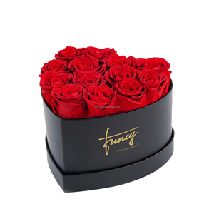 Rosa Eterna en Caja de Regalo de Lujo, Regalo Romántico Perfecto para Aniversario, Dura 3 Años, <span class=keywords><strong>Rosas</strong></span> Reales Preservadas en Caja con Forma de Corazón - Product Image 3