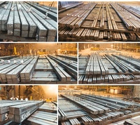 Barre carrée en acier au carbone 5sp 3sp Q195/235/355, 150x150mm, longueur 6-12m, marque Baotai, Shandong, MOQ 25 tonnes