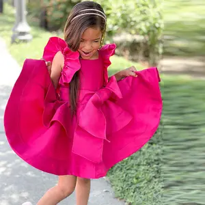 ガールズドレス夏のトレンディなかわいいプリンセスリトルガールドレス韓国風子供服