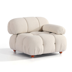 Combinaison de salon classique modulaire moderne Meubles de salon Ensemble de canapés en tissu élégant pour villa - Product Image 6