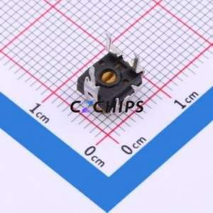 Resistencia Ajustable/Potenciómetro WH06-2C-501(500R), Componente de Orificio Pasante (THT), Resistencia de 500 Ohmios, 25%, 100mW - Product Image 2