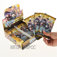 Jeu de cartes à collectionner de haute qualité, holographique, avec feuille d'or, pack de base
