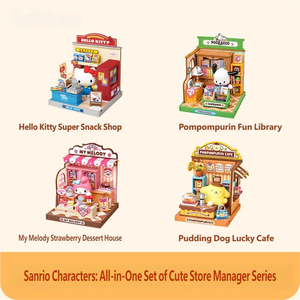 <span class=keywords><strong>บ้าน</strong></span>ไม้ไผ่จิ๋ว DIY ของครอบครัวมายเมโลดี้ คุโรมิ ชุดประกอบทำมือ ของขวัญสำหรับผู้หญิง บรรจุกล่องสี - Product Image 6