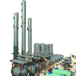 Both Base oil and diesel waste engine oil recycling machine