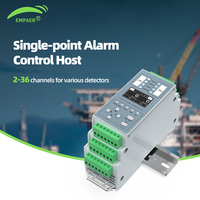 Panel de Control de Alarma de Gas Industrial Montado en Pared, 2-36 Canales, Detector de Gas con Alarma Sonora y Luminosa, Salida de Relé