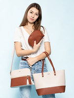 LOVEVOOK Vente en Gros Dropshipping 2021 Sacs de Luxe Designers pour Femme Fourre-tout Sacs à Main et Portefeuilles pour Femme Ensemble Sacs à Main Dame