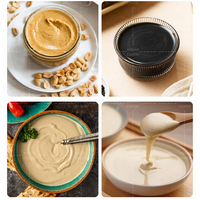 Machine commerciale pour la fabrication de pâte d'amande et de cacahuètes, machine à tahini de sésame, prix de la machine à beurre de cacahuètes