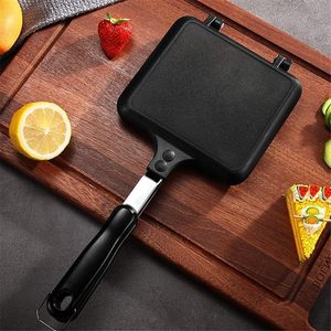 Popular Portable <b>Sandwich</b> Cake Mold Aluminium Roasting Pan Outdoor Use Two Side Breakfast <b>Sandwich</b> Grill Pan - Product Image 4