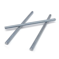 Carbon Steel Metric/Inch Threaded Rod Stud Bar Full Thread Screw Rod Galvanized Zinc Plated Class 4.8 6.8 Construction