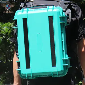 Manufacturer High quality thicken PP handy waterproof large plastic tool storage case backpack case outdoor equipment case