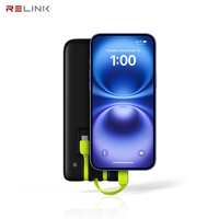 Station de location de batteries externes partagées 8000mAh 27W à charge rapide, système POS tout-en-un, borne de vente automatique de batteries externes, usage commercial, 6 mois