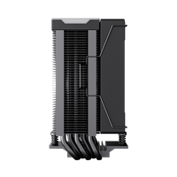 Refroidisseur de processeur ARGB à eau avec roulement à billes en cuivre GAMEMAX Sigma 550 Infinity BK 12V, boîtier d'ordinateur LED, ventilateur 120 mm 30dBA, 40 000 heures de fonctionnement