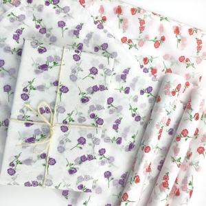 Papel de Seda Ecológico Reutilizable Antiarrugas de 17 g/m² con Diseño de Rosas de la Marca Veronica para Envolver Regalos, Manualidades y el Día de San Valentín - Product Image 4