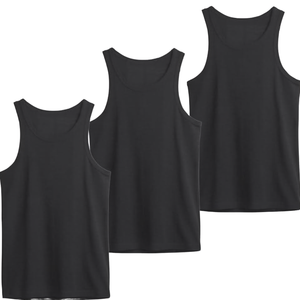Aesthetic Hooded Knitted Cotton Quick Dry Stringer Tank Top Slim Fit Bodybuilding Workout <b>Vest</b> - Product Image 1