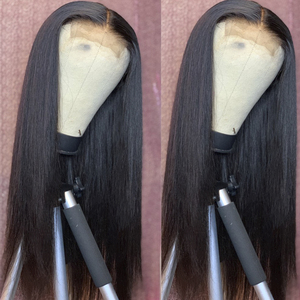 Parrucca 5x5 6x6 hd con chiusura in pizzo per donne nere ad alta densità con osso dritto capelli umani parrucca senza colla con chiusura parrucca pre-strappata - Product Image 3