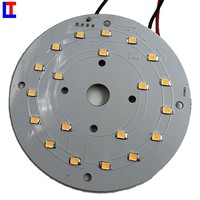 Placa PCB FR4 de 12V CC 7W 94v0 de la Mejor Calidad para Linterna LED, Doble Color SMD2835 DMX RGB DIY, 1oz de Cobre
