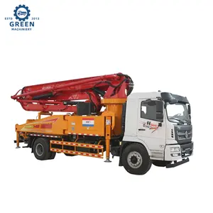 Truk Pompa Beton Zoomlion 46Meter 52M 60M 66/Pompa Beton Portabel/Truk Pompa Beton Semen Bekas Bekas dari Tiongkok