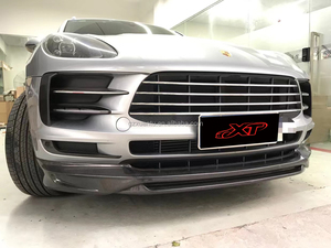 Lèvre avant en Fiber de carbone de haute qualité pour Prosche <span class=keywords><strong>Macan</strong></span> <span class=keywords><strong>S</strong></span> 18-22 95B.2 pare-chocs menton Spoiler BodyKit - Product Image 5