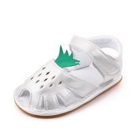 Elegante piña suave suela antideslizante Zapatos Bebé sandalias pies descalzos del bebé, sandalias descalzas