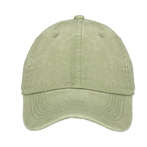 Biểu Tượng Tùy Chỉnh Màu Rắn Cũ Rửa Mềm Top Cha <span class=keywords><strong>Hat</strong></span> Bán Buôn Chất Lượng Cao Cổ Điển Rắn Denim Cong Mũ Bóng Chày Mũ - Product Image 2