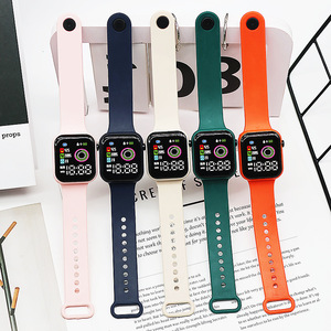 Relojes Deportivos Digitales LED Personalizados con Logotipo al por Mayor, Relojes Deportivos Electrónicos de Lujo para Niños y Niñas - Product Image 1