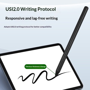 ปากกาสไตลัสสำหรับแท็บเล็ต Chromebook รองรับโปรโตคอล <span class=keywords><strong>USI</strong></span> 2.0 ป้องกันการสัมผัสโดยไม่ตั้งใจ ผลิตจากพลาสติก ความไวต่อแรงกด 4096 ระดับ รุ่น Fire Max11 H1U4S ผลิตในประเทศจีน - Product Image 3