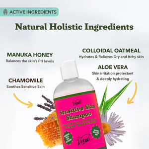 Natural Dog Company Luxury Oatmeal Dog Shampoo-Alivio de la <span class=keywords><strong>caspa</strong></span> y La lamer para pieles sensibles y cachorros 200mL - Product Image 4