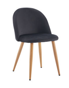 Meubles de salle à manger modernes au design classique, table ronde en pierre frittée à base plaquée - Product Image 5